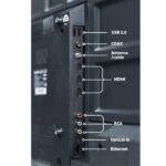 TV LED 50" - SALORA FOD50UV, UHD 4K, Smart TV, DVB-T2 (H.265), Negro - Imagen 5