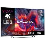 TV LED 50" - SALORA FOD50UV, UHD 4K, Smart TV, DVB-T2 (H.265), Negro - Imagen 9