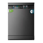 Lavavajillas libre instalación 60 cm - CECOTEC Bolero Aguazero 6700 Dark B, 15 servicios, 14 programas, 60 cm, Grey - Imagen 2