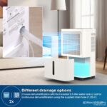 Deshumidificador - ERIKSSØN 16L/24h Dry Pro Plus, 1,8 l, 70 m², Blanco - Imagen 3