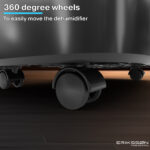 Deshumidificador - ERIKSSØN 16L/24h Dry Pro Plus, 1,8 l, 70 m², Negro - Imagen 7