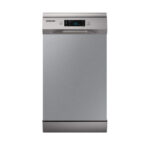 Lavavajillas - Samsung DW50R4070FS/EC, 10 Servicios, 6 programas, 44.9 cm, Sistema AutoOpen, Configuración Flexible, Inox