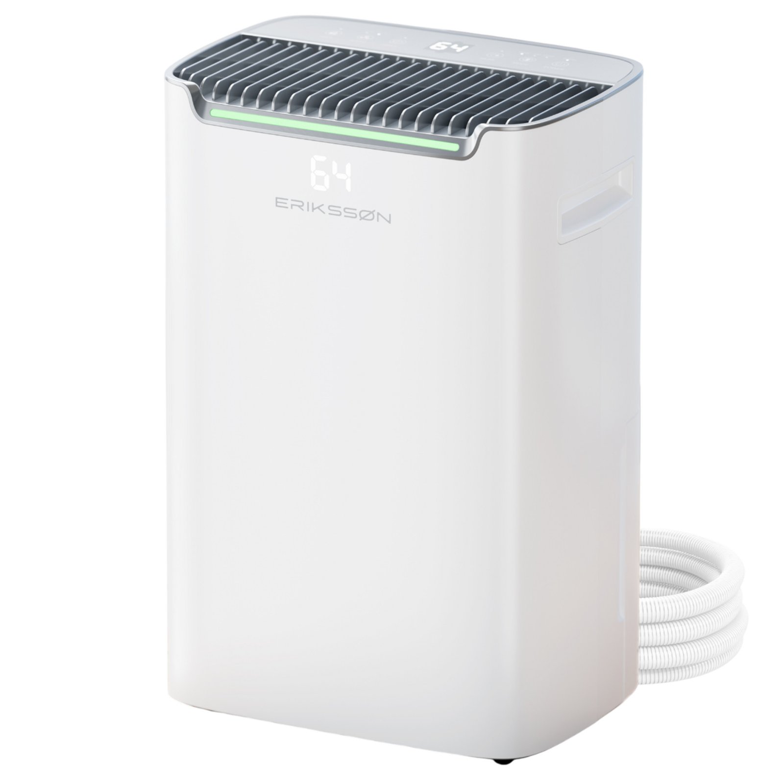 147984831-img1 Deshumidificador - ERIKSSØN 20L/24h Dry Pro Plus, 2,5 l, 70 m², Blanco - Imagen 1