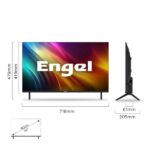 TV QLED 32" - ENGEL le3295qled, HD+, 1, Negro - Imagen 2