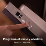 Lavavajillas libre instalación 60 cm - CECOTEC Bolero Aguazero 6500 Full-BI C, 15 servicios, 6 programas, 60 cm, Multicolor - Imagen 3