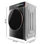 Lavadora carga frontal - CECOTEC Bolero DressCode 9900 Inverter FullColor Steel A, 9 kg, Multicolor - Imagen 3