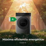 Lavadora carga frontal - CECOTEC Bolero DressCode 7150 Inverter Steel A, 7 kg, 12 programas, Multicolor - Imagen 7