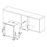 Lavavajillas integrable 60 cm - HOTPOINT HIC 3O33 WLEG, 14 servicios, 598 mm, Grey - Imagen 4