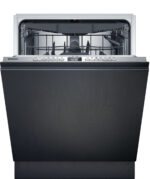 Lavavajillas integrable 60 cm - SIEMENS iQ300 SN73EX22CE, 14 servicios, 6 programas, 598 mm, Black