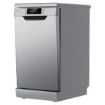 Lavavajillas libre instalación 45 cm - ASPES AJ94500EDX, 9 servicios, 7 programas, 448 mm, Acero inoxidable - Imagen 2