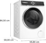 Lavadora carga frontal - BOSCH Serie 6 WGH244A0ES, 9 kg, 1400 rpm, 14 programas, Blanco - Imagen 5