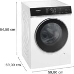 Lavadora carga frontal - SIEMENS iQ500 WG44H2A0ES, 9 kg, 1400 rpm, 12 programas, Blanco - Imagen 5