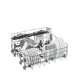 Lavavajillas integrable 60 cm - GRUNDIG GNFP3630WB, 16 servicios, 8 programas, 598 mm, Blanco - Imagen 2