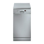 Lavavajillas libre instalación 45 cm - BRANDT DFS1010X, 10 servicios, 6 programas, 448 mm, Acero inoxidable