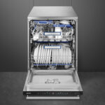 Lavavajillas libre instalación 60 cm - SMEG LVS345BQSTX, 14 servicios, 11 programas, 598 mm, Acero inoxidable - Imagen 3
