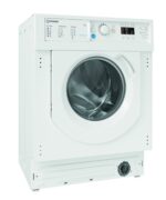 Lavadora integrable - Indesit BI WMIL 71252 EU N, 7 kg, 1200 rpm, Push&Wash, 14 programas, Sin panelar