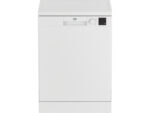 Lavavajillas - Beko DVN05320W, 13 servicios, 5 programas, 60 cm, WaterSafe™, Blanco
