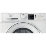 Lavadora carga frontal - HOTPOINT NFR79W IT, 9 kg, 16 programas, Blanco - Imagen 2