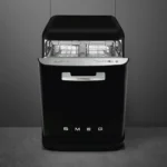 Lavavajillas - Smeg LVFABBL3, 13 Servicios, 11 Programas, 59 cm Ancho, Libre Instalación, Negro - Imagen 3