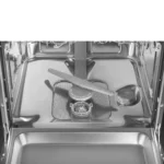 Lavavajillas - Smeg LVFABBL3, 13 Servicios, 11 Programas, 59 cm Ancho, Libre Instalación, Negro - Imagen 6