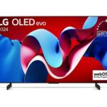 TV OLED - LG OLED OLED42C48LA, UHD 4K, α9 Gen 7 AI processor 4K, Smart TV, Negro