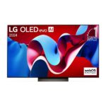 TV OLED - LG OLED evo C4 OLED77C47LA, UHD 4K, α9 Gen 7 AI processor 4K, Smart TV, Negro