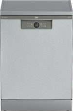Lavavajillas libre instalación 60 cm - BEKO BDFN26550XC, 15 servicios, 6 programas, 598 mm, Acero inoxidable