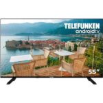 TV LED 55" - TELEFUNKEN 55DTUA523, UHD 4K, Negro