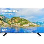 TV LED 65" - TELEFUNKEN 65DTUA523, UHD 4K, 1, Negro