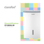 Deshumidificador - COMFEE CF-DEHU-20, 3,00 l, 50 m², Blanco - Imagen 3