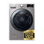 Lavadora carga frontal - LG F1P1CY2T, Serie XXL, 17 kg, 1100rpm, TurboWash™ con Jet Spray, Inox