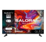 TV QLED - SALORA QLED32TV, Full-HD, Smart TV, Negro