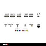 TV LED 50" - BSL BSL-50T2SV, UHD 4K, Smart TV, DVB-T2 (H.265), licenciado, NEGRO - Imagen 7
