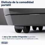 Deshumidificador - De'Longhi Tasciugo AriaDry DDSX220WFA, Extracción de 21 l/día, Capacidad 5 l, Superficie 90 m³, Secado ropa, Wifi integrado, Negro - Imagen 6