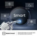 Aire acondicionado Split 1 x 1 - HISENSE KC35YR03G, 3000 fg/h, Función Inverter, Blanco - Imagen 8