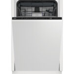 Lavavajillas integrable - Beko DIS48120, 11 servicios, 8 programas, 45 cm, LedSpot™, Sin panelar