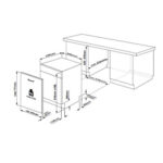 Lavavajillas integrable - Beko DIS48120, 11 servicios, 8 programas, 45 cm, LedSpot™, Sin panelar - Imagen 2