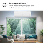 Aire acondicionado Split 2 x 1 - LG 2X1PLUS912.SET, 3526 fg/h, Función Inverter, Blanco - Imagen 6