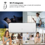 Aire acondicionado Split 2 x 1 - LG 2X1PLUS912.SET, 3526 fg/h, Función Inverter, Blanco - Imagen 9