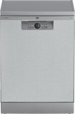 Lavavajillas - Beko BDFN26640XC, 9.5 l, 16 servicios, 6 programas, 59.8 cm, Libre instalación, Inox