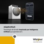 Lavadora carga frontal - Whirlpool WPM 911W ADS SPT, 9 kg, 1400 rpm, 18 Programas, Libre instalación, Blanco - Imagen 5