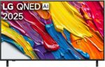 TV QNED 55" - LG QNED AI QNED82 55QNED82A6B, UHD 4K, 1, Smart TV, DVB-T2 (H.265), Negro