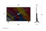 TV QNED 55" - LG QNED AI QNED82 55QNED82A6B, UHD 4K, 1, Smart TV, DVB-T2 (H.265), Negro - Imagen 7