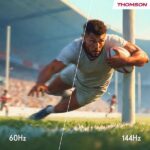 TV QLED - THOMSON 55QG7C14, UHD 4K, Smart TV, DVB-T2 (H.265), Negro - Imagen 7