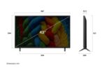 TV NanoCell - LG NanoCell AI 43NANO80A6B, UHD 4K, 1, Smart TV, DVB-T2 (H.265), Negro - Imagen 7