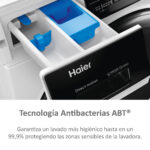 Lavadora secadora - Haier I-Pro Series 3 HWD90-B14939-IB, 9 kg+6 kg, 1400rpm, 15 programas, Motor Direct Motion, Vapor, Blanco - Imagen 10