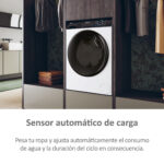 Lavadora secadora - Haier I-Pro Series 3 HWD90-B14939-IB, 9 kg+6 kg, 1400rpm, 15 programas, Motor Direct Motion, Vapor, Blanco - Imagen 9