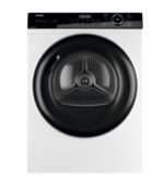 Secadora bomba de calor - Haier I-Pro Series 3 HD90-A3939-IB, 9 kg, 15 programas, Programa higiene, Filtro 3 en 1, Blanco