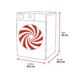 Secadora bomba de calor - Haier I-Pro Series 3 HD90-A3939-IB, 9 kg, 15 programas, Programa higiene, Filtro 3 en 1, Blanco - Imagen 2