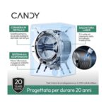 Lavadora carga frontal - CANDY BR 49SBL8-S, 9 kg, 1400 rpm, 16 programas, Blanco - Imagen 3